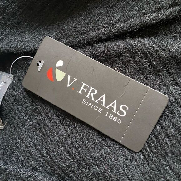 V. Fraas Open Front Sweater Poncho NEW - Picture 2 of 7